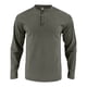 thumbnail image 5 of pstuiky camisas de manga larga para hombre, Camiseta de pana con botones, cuello redondo y manga larga de color liso para hombre top de hombre m, 5 of 8