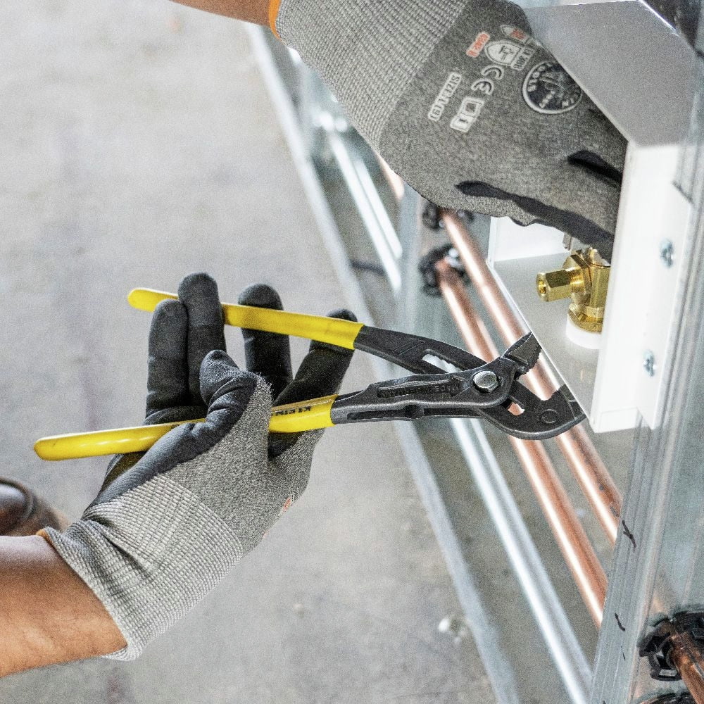 Klein Tools D504-12B Quick-Adjust Klaw 12 in. Pump Pliers