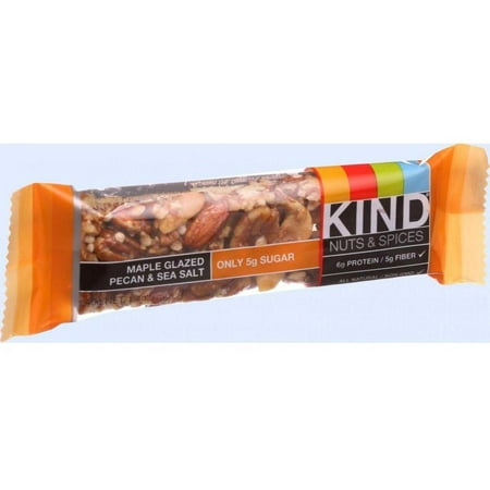 - Kind Bar - Maple Glazed Pecan and Sea Salt - 1.4 oz Bars - Case of 12