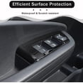 thumbnail image 3 of TINKI 4PCS Window Lift Switch Panel Frame Cover Trim for Honda Pilot 2016-2022/ Passport 2019-2023, ABS Material Car Door Window Glasses Lifter Button Decoration Accessories, 3 of 14