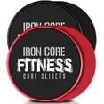 thumbnail image 1 of Multi Pack Core Sliders. Sliders Entraînement Physique 2 Pack Inclut 1 Ensemble Noir et 1 Ensemble de Disques Rouges. pour Groupe Entraînement Physique Ou Entraînements à Domicile. un Préféré des Entraîneurs Personnels. Disques Entraînement Physique Sliders en Vrac, 1 of 4
