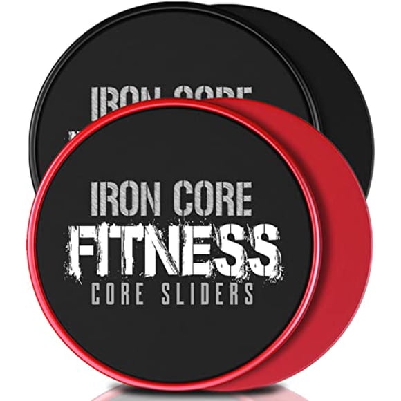 Multi Pack Core Sliders. Sliders Fitness 2 pack Includes 1 Black Set and 1 Set of Red discs. For group fitness or at home workouts. A favourite of Personal Trainers. Fitness Discs Sliders Bulk