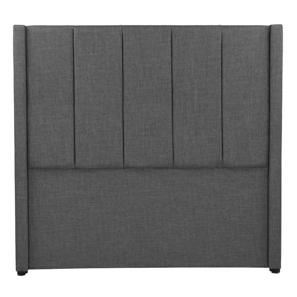 Cabecera Matrimonial Nizza Gris Oscuro