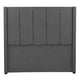 thumbnail image 1 of Cabecera Matrimonial Nizza Gris Oscuro, 1 of 6