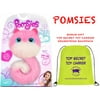Pomsies PINKY Plush Interactive Toy w/ BONUS TOY BAG