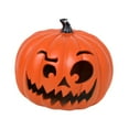 thumbnail image 4 of Lámpara de calabaza de Halloween para decoración de jardín, decoración del hogar, escritorio, jardín, porche 24 cm x 20 cm, 4 of 9