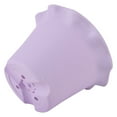 thumbnail image 3 of Home Office Plastic Petal Shaped Plant Planter Holder Flower Pot  w Tray, 3 of 3