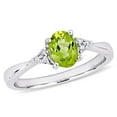 thumbnail image 1 of 4/5 Carat (CTW) Bague Peridot vert en argent sterling, 1 of 4