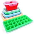 thumbnail image 5 of Set of 4 Collapsible Silicone Storage Containers plus BONUS Ice Tray by Raywer, 5 of 8
