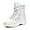 White, variant on Womens Cotton Snow Boots Fur Lined Warm Winter Boots Lace up Platform Boots Comfortable Outdoor Anti-Slip Snow Boots for Winter Walking Boots