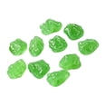 thumbnail image 2 of HonestMatter Glow in The Dark Stones, 10 Count Colorful Luminous Pebbles for Garden and Aquarium, Glowing Rocks for Walkways and Landscaping, 0.8 Inch, Light Green, 2 of 7
