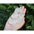 thumbnail image 2 of LARGE Clear Quartz Tumbled Stones: Choose 4 oz, 8 oz, 1 lb or 2 lb Bulk Lots, 2 of 5