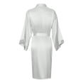 thumbnail image 4 of ASFGIMUJ Women's Wedding Party Team Bride Robe Letters Kimono Satin Pyjamas Bridesmaid Bathrobe, 4 of 4