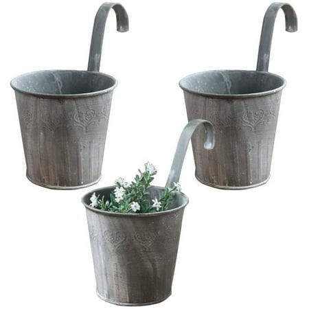Set of 3 Wall Hanging Planters  Balcony Hanging Planters