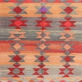 thumbnail image 1 of Ahgly Company Indoor Square Contemporary Light Copper Gold Southwestern Area Rugs, 3' Square, 1 of 6