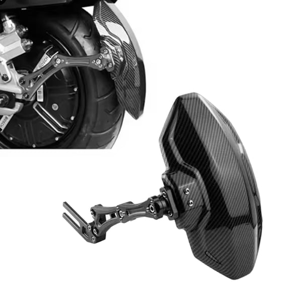 Motorcycle Adjustable Rear Wheel Mudguard Universal Motorcycle Mudguard Extender Accessories