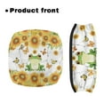 thumbnail image 4 of COEQINE Frog Sunflower Rollator Seat Back Cover Universal Rollator Walker Seat and Backrest Covers Walker Seat Set 2 Pack Covers Walker Seat Covers for Seniors, 4 of 7
