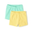 thumbnail image 3 of The Children's Place Baby Toddler Girls Everyday Cartwheel Short, 6-Pack, Sizes 12M-5T, 3 of 3