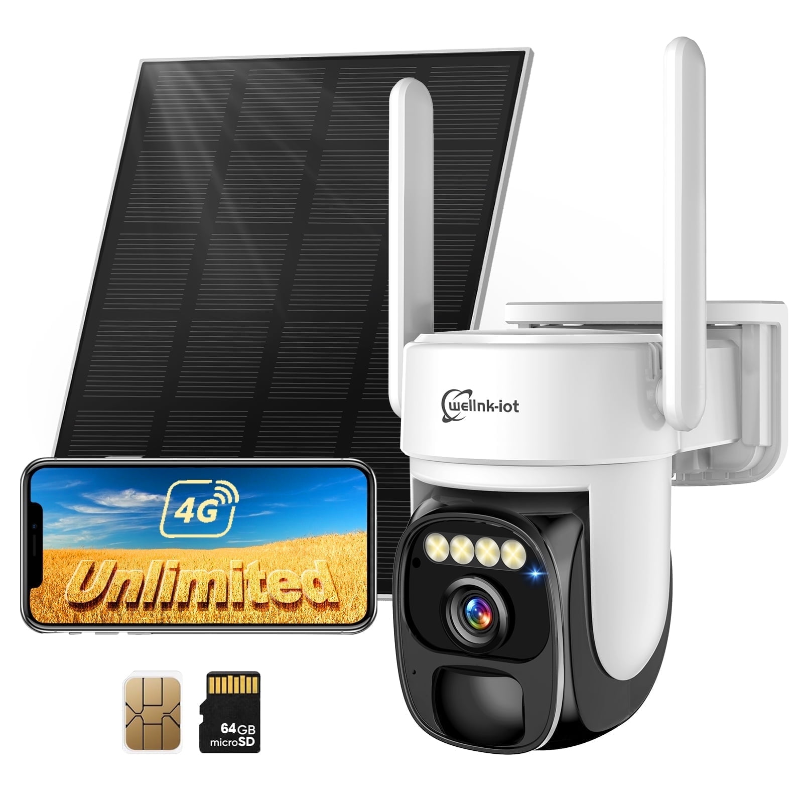 4g Lte Trail Camera Usogood 4G LTE Solar Trail Camera 2K HD