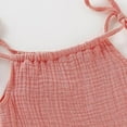 thumbnail image 4 of Kovlvoll Toddler Baby Girls Sleeveless Dress Suspenders Lightweight Casual Thin Solid Color Girl Dresses, 4 of 5
