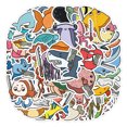 thumbnail image 3 of 60pcs Retro Graffiti Stickers(Style 5) Waterproof Car Trunk Water Cup Refrigerator Stickers, 3 of 4