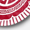 thumbnail image 3 of Designart 'Asian Double Happiness Symbol ' Modern wall clock, 3 of 6