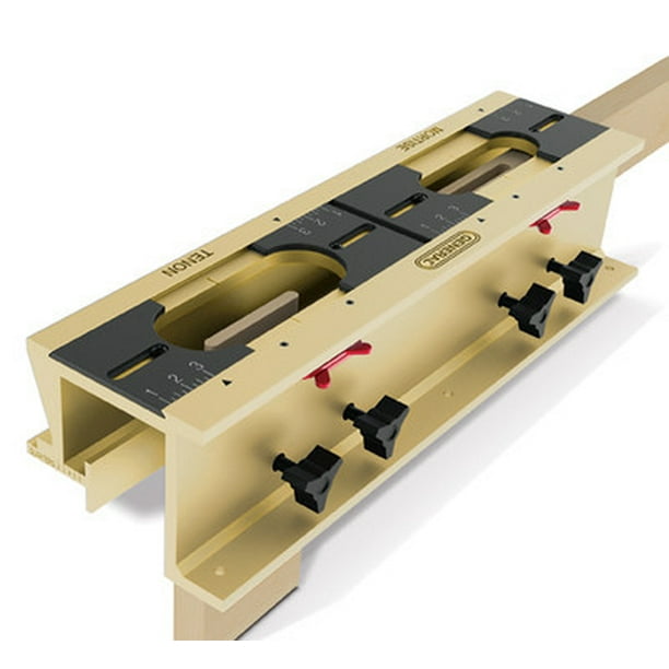 Mortise and Tenon Joint Jig for Router Wood Mortice Mortising Template