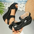 thumbnail image 6 of Mostsola Womens Platform Sandals Vintage Wedges Heels Arch Support Summer Slingback Shoes, 6 of 7