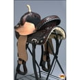 thumbnail image 5 of 14 Western Horse Saddle American Leather Treeless Trail Barrel Hilason, 5 of 8