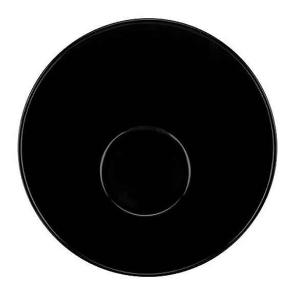 G.E.T. San Michele Cascading 24 oz Round Black Melamine Bowl - 9 1/4"Dia x 4 3/4"H #B-792-BK