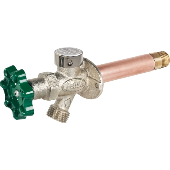 Prier 4025659 0.5 x Crimp PEX in. Anti-Siphon Brass Freezeless Wall Hydrant