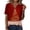 JE05_Red, variant on Lumtrix Womens Christmas Shirts Snowflake and Tree Printed Tee Trendey Lightweight Short Sleeve V Neck Blouses Green L