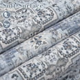 thumbnail image 5 of Hasoo 2' x 6' Washable Hallway Runner Soft Boho Vintage Kitchen Mats Stain Resistant Rugs for Bedroom Laundry Blue, 5 of 6