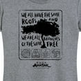thumbnail image 3 of Avatar - The Last Airbender - Same Roots - Women's Short Sleeve Graphic T-Shirt, 3 of 5