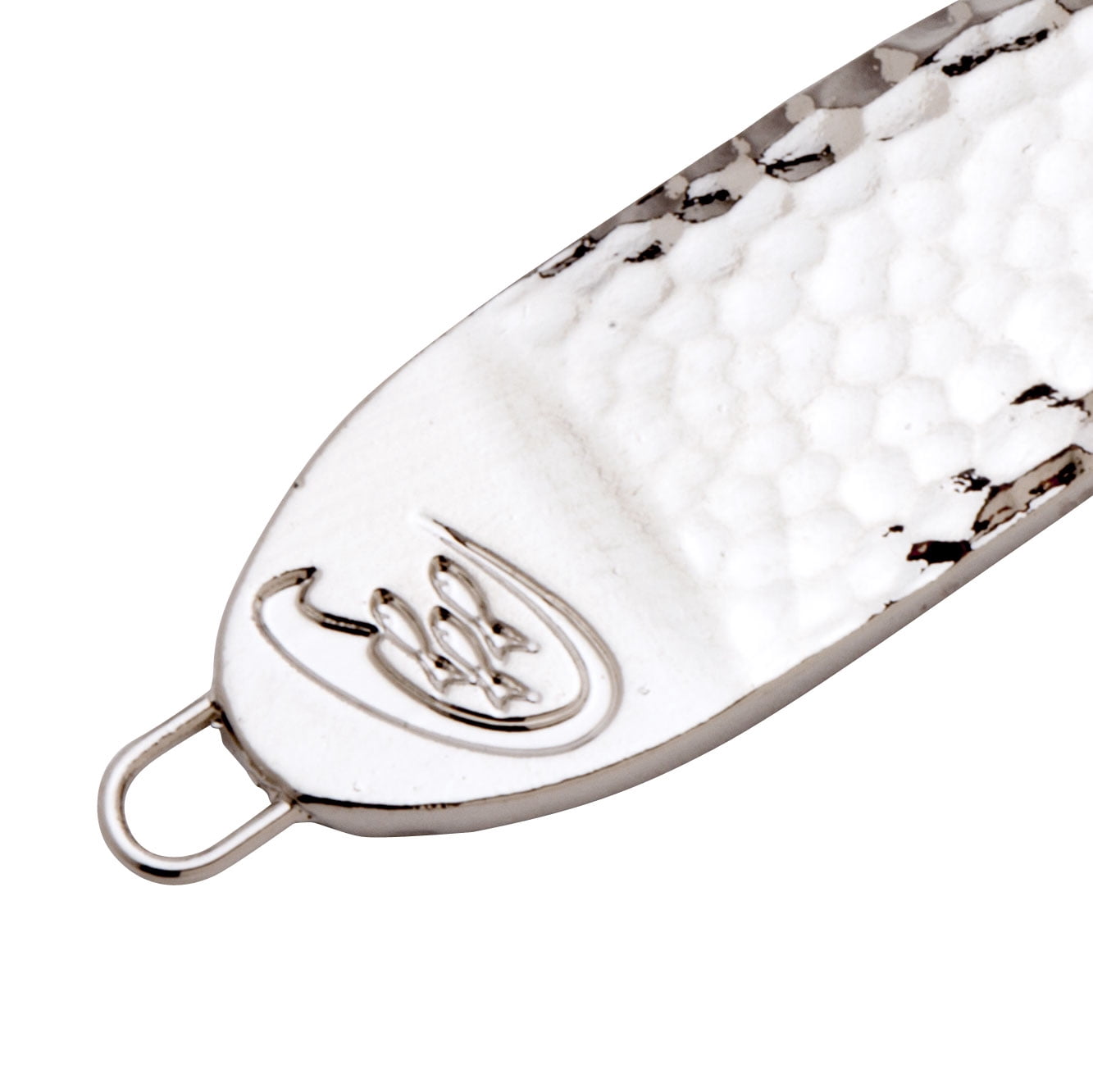 (2 pack) Cotton Cordell Spoon Sinker Chrome 2 1/8" 1/2 oz.