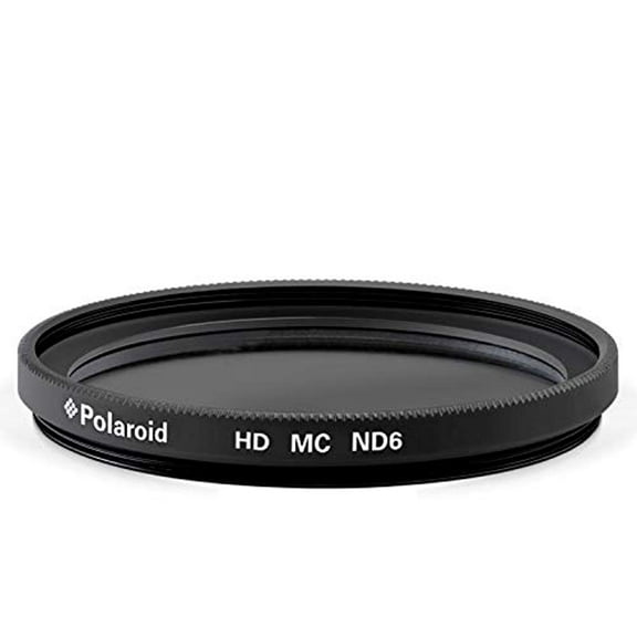 Polaroid Optics 72mm Neutral Density Filter [ND 0.6] Compatible W/ All Popular Camera Lens Models