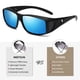 thumbnail image 5 of Gafas de Sol Polarizadas MEETSUN UV400 Negras-Azules para Usar Sobre Anteojos, 5 of 5