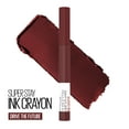 thumbnail image 3 of Maybelline Super Stay Ink Crayon Matte Lipstick, Drive The Future, 3 of 6