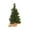 Yellow, variant on 24in Tabletop Mini Christmas Tree, Small Artificial Xmas Tree , Small Holiday Season Tree for Nightstand Home Office Yellow