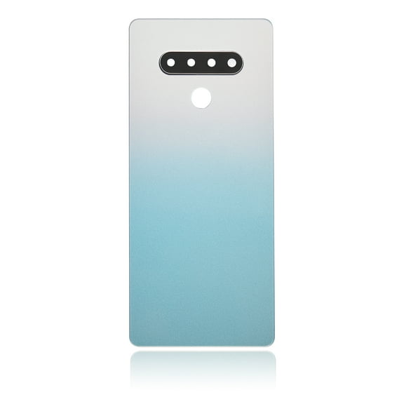 Replacement Back Cover With Camera Lens Compatible For LG Stylo 6 / K71 (White)