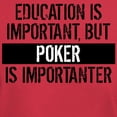 thumbnail image 3 of CafePress - Poker Is Importanter T Shirt - Men's Classic Graphic Cotton T-Shirt, 3 of 4