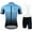 S38, variant on Men's Cycling Clothing Quick-dry Breathable Mountain Bike Cycling Jersey with Cycling Bib Shorts Set