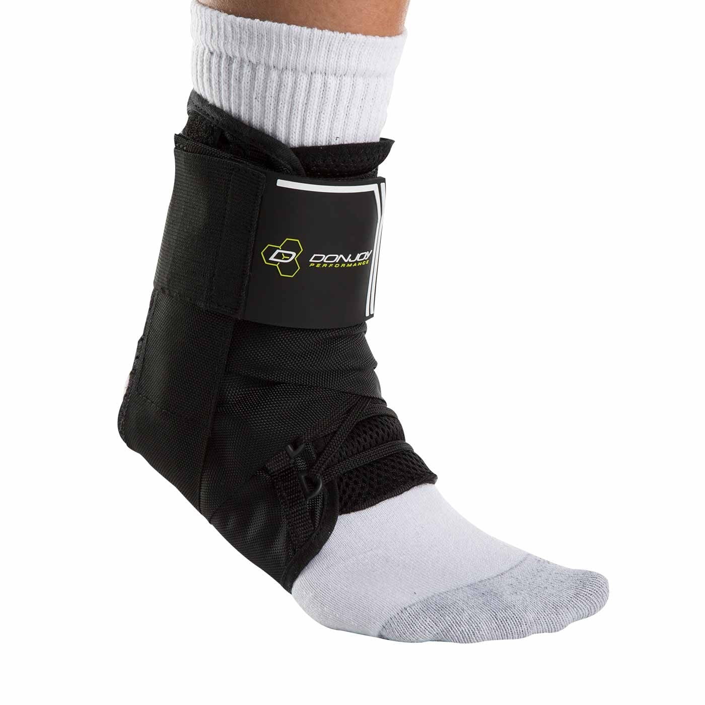 DonJoy Performance Bionic Speed Wrap Ankle Brace, Lace-up, Removable Stays- Left/Right - M