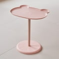 thumbnail image 7 of Xuniizn Night Stand, Side Table with Removable Tray, Cute Bear End Table, End Table Round Side Table Small Accent Table, Waterproof Small Sofa Coffee Side Tables Bedroom Indoor Outdoor, Pink, 7 of 7