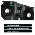 thumbnail image 3 of For 2008-2012 Honda Accord 4-Door Sedan Chrome Headlights Clear Corner Lamps L+R, 3 of 13