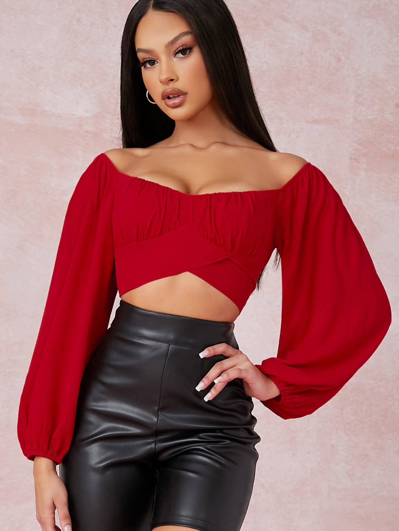 Self Tie Crop Top 