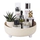 thumbnail image 1 of Bandeja organizadora de maquillaje y perfume Anyoifax, giratoria 360°, color beige, 1 of 6