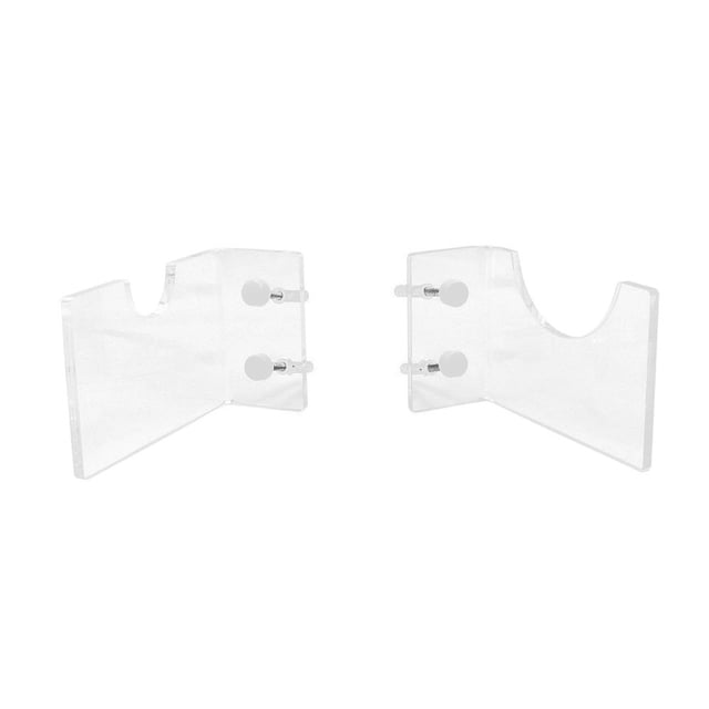 Sonducket 1 par de soportes de acrílico para espadas, soporte de pared desmontable para exhibición Ropa Deportiva, Zapatos