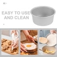 thumbnail image 3 of SHINYPASING 3Pcs 6 Inch Round Baking Tin Non Stick Easy to Clean for Home Users and Giving, 3 of 7