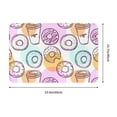 thumbnail image 3 of Disketp Donuts And Coffee Mat For Front Door Outside - Doormat Outdoor Entrance - Welcome Mats Outdoor,Outside Entry And Outdoor Entrance 16''X24'', 3 of 9